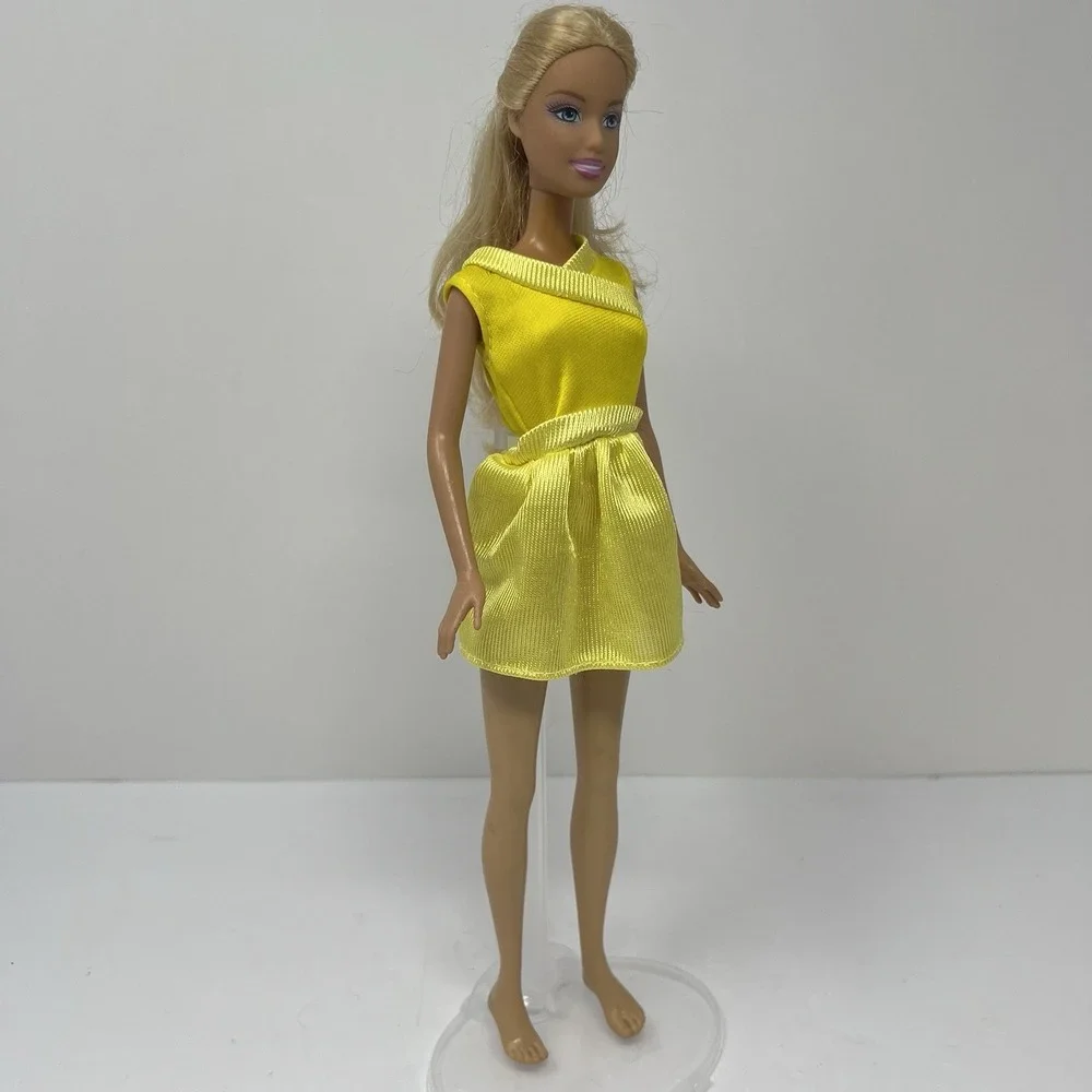 Barbie Fashionistas‎ Doll Ooak 1999-2005 blonde hair in Yellow Dress